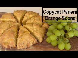 copycat panera orange scones