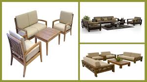 simplest super wooden sofa designs at a