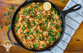 one skillet healthy paella fit men cook