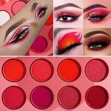 red eyeshadow palettes makeup