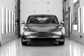 Tesla Model 3 Satin Grey 3m Vinyl