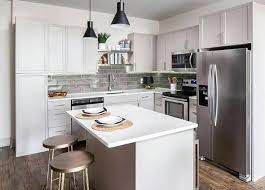 L Shaped Kitchen With Island Design
