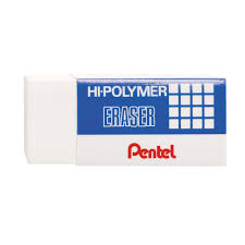 pentel eraser hi polymer small pen