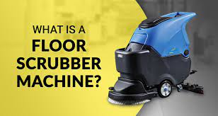 what is a floor scrubber machine and