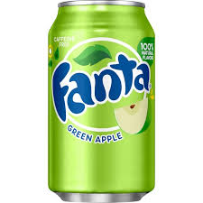 Fanta Green Apple Can, 12 fl oz | Shop | Pruett's Food