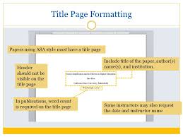 Purdue OWL  APA Formatting and Style Guide research paper page count