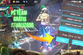 Garena free fire full mod apk (auto aim/no recoil) + data android free fire 3volution is the ultimate survival shooter game available. Free Fire Hack Mod Menu Ps Team Cracked Atualizado Sem Login