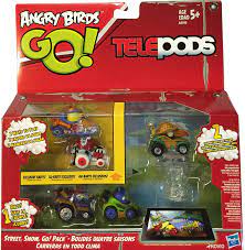 Angry Birds Go Tele Pods Street, Go. Shadow Snow Exclusive Carts:  Amazon.de: Toys & Games