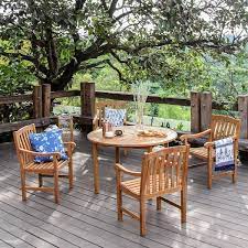 Vermont Teak Wood Outdoor Dining Chair