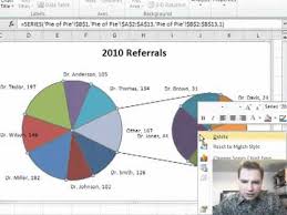 excel 128 pie of pie charts you