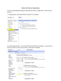 For email attachments, we convert the html document to pdf format and add the result as the attachment. Family Tree Template Google Docs Fill Out And Sign Printable Pdf Template Signnow