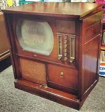 The tv stand console has a simple and stylish design. Vintage Mid Century 1950 Dumont Teleset Tv Console Record Player Radio Ebay