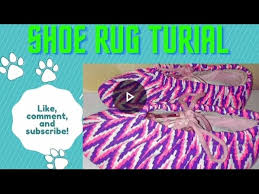 shoe rug tutorial you