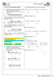 Solving Two Step Linear Equations Worksheet