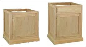 34.5 unfinished pine base end panel. Designer Bathroom Vanities For Sale In Cherry Oak And Maple