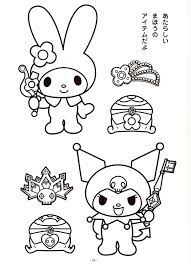 Find out the hello kitty coloring pages that will just give your little one immense fun. Hello Kitty My Melody Coloring Pages Kids Colouring Pages Coloring Home