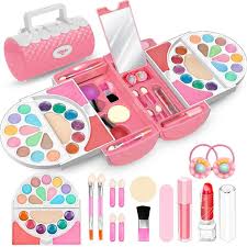 makeup toy set with cosmetic case