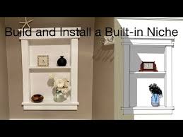 Install A Built In Wall Niche