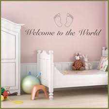 Baby Wall Sticker Welcome To The World