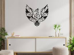 Phoenix Metal Wall Art Geometric