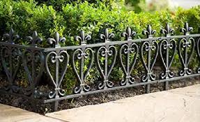 Plastic Cast Iron Border Fence Monal
