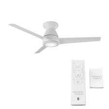 3 blade smart flush mount ceiling fan
