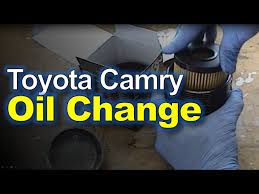 toyota camry oil change filter