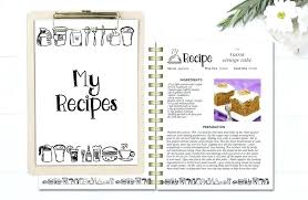 Online Cookbook Template Recipe Book Maker Create Free Cook