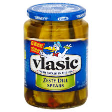 vlasic pickles dill spears zesty