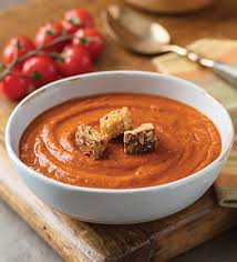 roasted garlic tomato soup made with