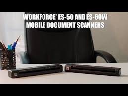 Fastest/smallest/lightest wireless mobile doc scanner. Workforce Es 60w Wireless Portable Document Scanner Document Scanners Scanners For Home Epson Us
