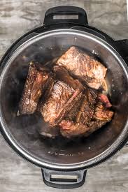 cook short ribs in the instant pot