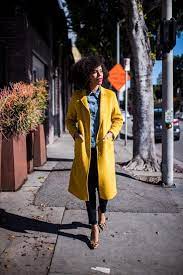 Yellow Coat Outfit