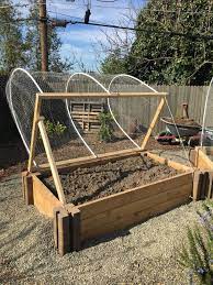 Planter Beds With Squirrel Proof Cover