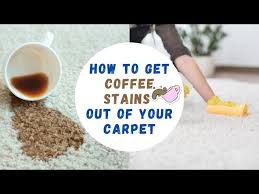coffee stains out of your carpet