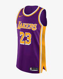 The first ever lakers city jersey in 2017 was inspired by kobe bryant, came in black and had snakeskin effect to celebrate his black mamba persona. I Re Made The Lakers Purple Statement Jersey To Give It The Look That It Deserves Lakers