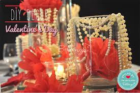 diy valentine s table decorations easy