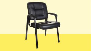 the amazon basics faux leather chair