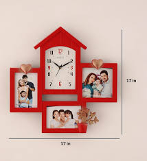 Synthetic Family Wall Clock With