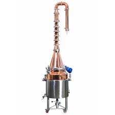 copper 120l double walled steam boiler