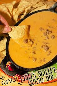 copycat chili s skillet queso dip for