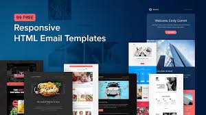 free responsive html email templates to
