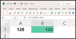 add subtract percene from a number