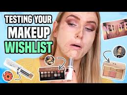 testing subscribers makeup wishlist