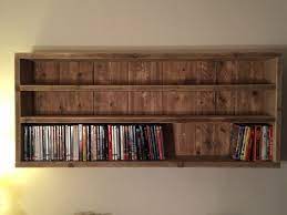 Cd Dvd Hanging Shelf Made From Recycled
