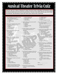 Only true fans will be able to answer all 50 halloween trivia questions correctly. Musical Theater Printable Trivia Game Broadway Trivia Etsy Trivia Games Broadway Theme Party Theatre Games