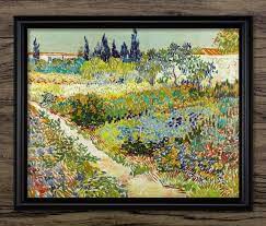 The Garden At Arles Wall Art 1888