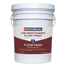 individual low maintenance floor finish