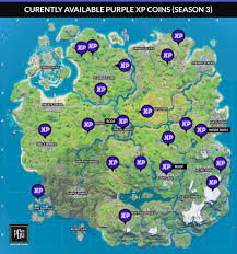 The crown for party leader display icon. Fortnite Season 3 Xp Coin Locations Maps For All Weeks Pro Game Guides