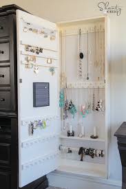 Fortunately, there are a lot of jewelry organizer ideas, which can also serve as decorative elements in your room. Diy Jewelry Organizer Shanty 2 Chic